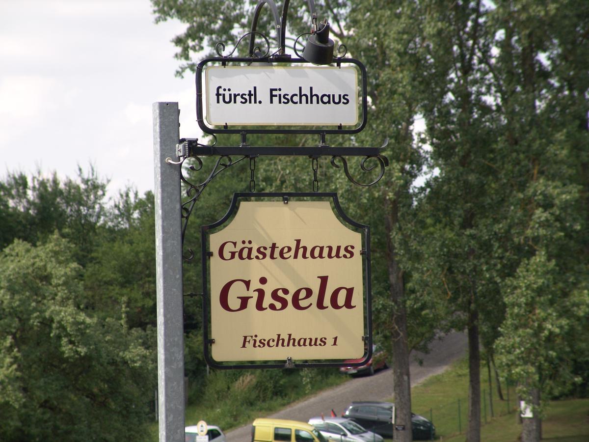 Gaestehaus "Gisela" Im Fuerstlichen Fischhaus Schillingsfürst Eksteriør billede